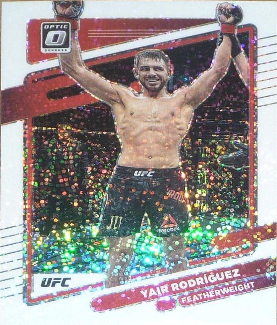 Yair Rodríguez 2022 Panini Donruss Optic UFC Base #58 White Sparkle