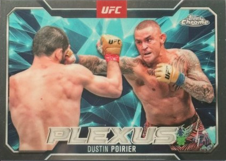 Dustin Poirier 2025 Topps Chrome UFC Plexus #PLX-15 Superfractor