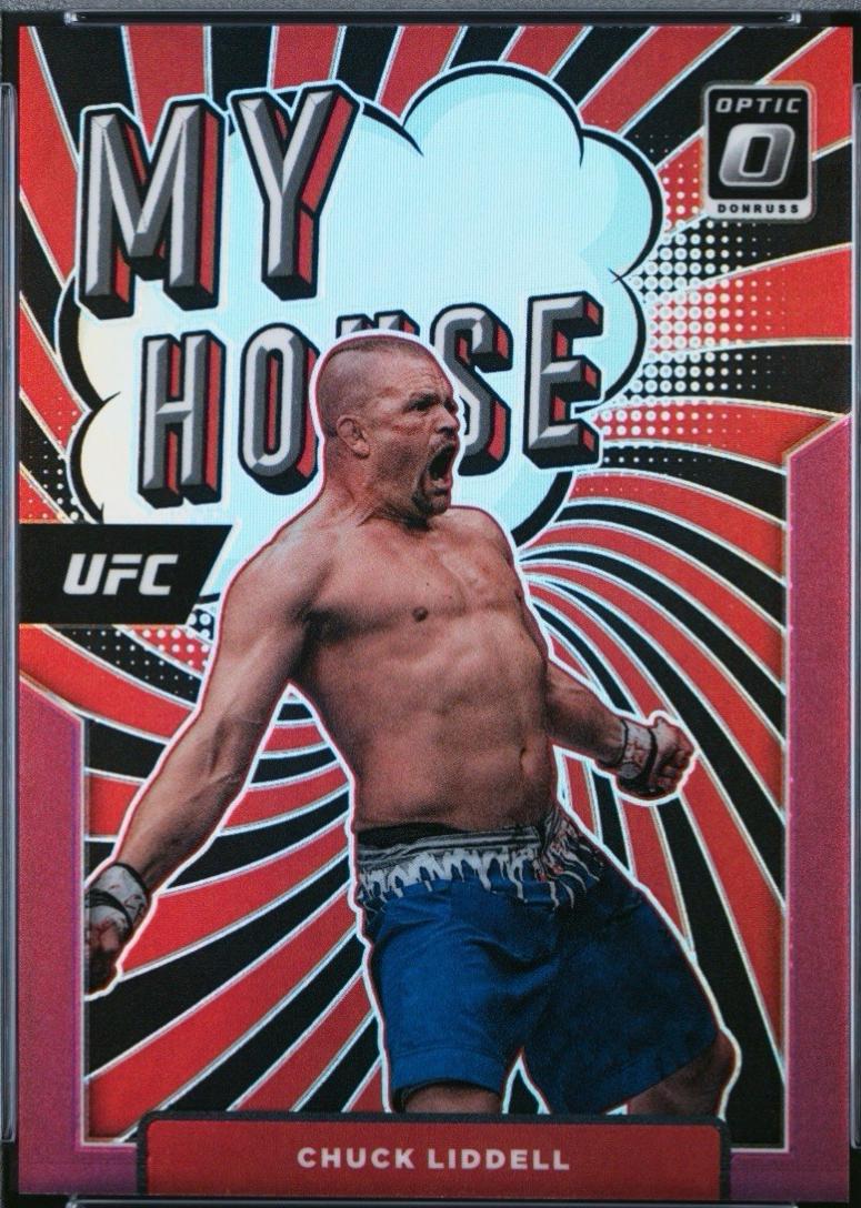 Chuck Liddell 2022 Panini Donruss Optic UFC My House #1 Pink