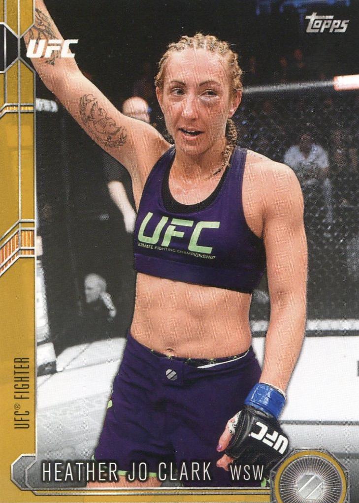 Heather Jo Clark 2015 Topps UFC Chronicles Base #263 Silver