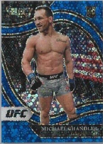 Michael Chandler 2021 Panini Select UFC Octagonside #222 Blue Disco