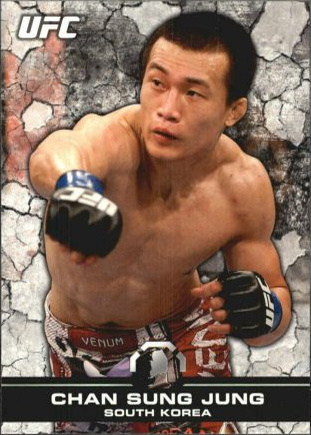 Chan Sung Jung 2013 Topps UFC Bloodlines Base #3 Black