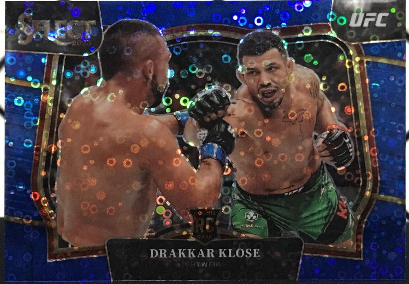 Drakkar Klose 2023 Panini Select UFC Octagonside #238 Blue Disco