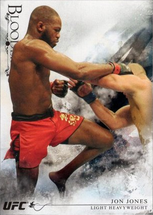 Jon Jones 2014 Topps UFC Bloodlines Base #71 Platinum