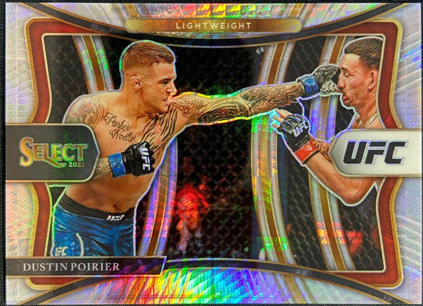 Dustin Poirier 2021 Panini Select UFC Premier Level #116 Lucky Envelopes