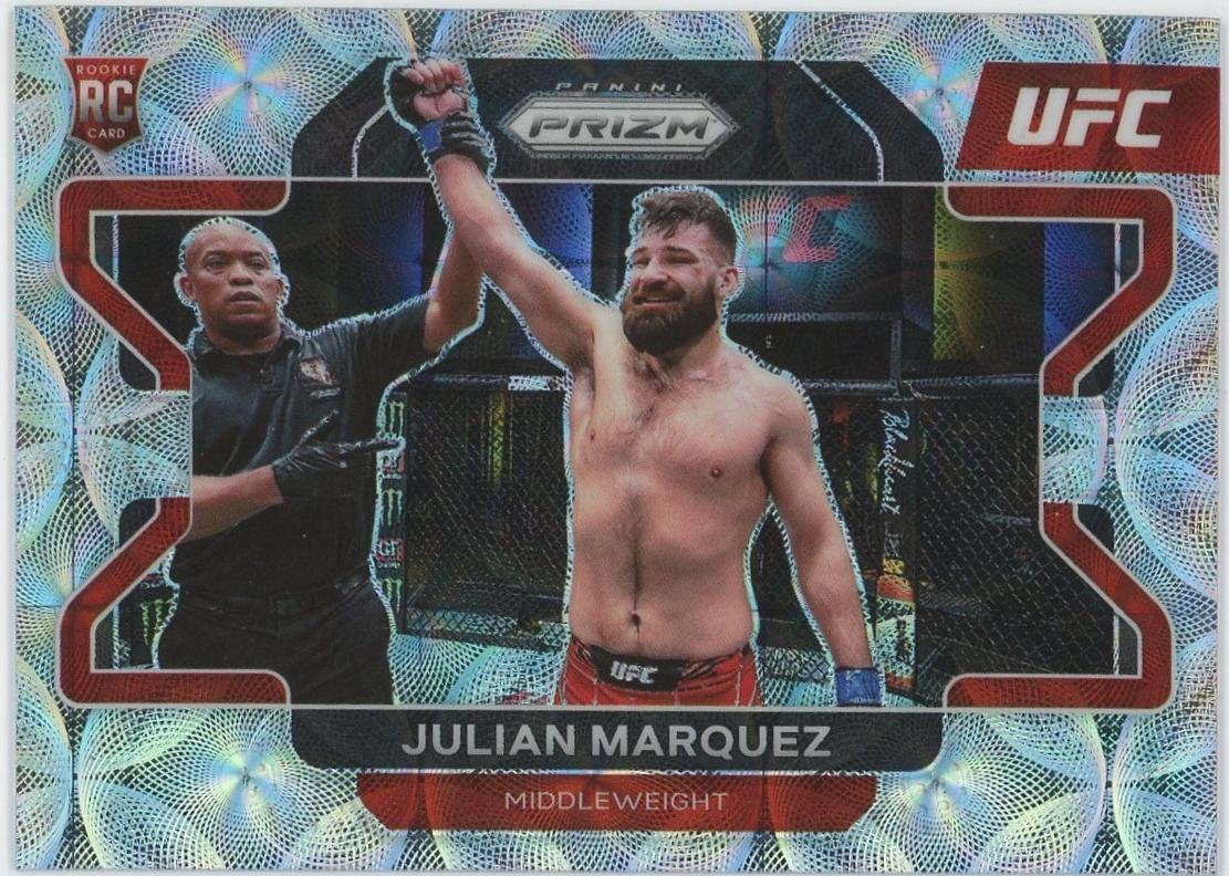 Julian Marquez 2022 Panini Prizm UFC Base #34 Premium
