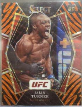 Jalin Turner 2022 Panini Select UFC Premier Level #140 Tiger