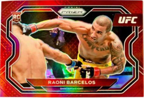 Raoni Barcelos 2021 Panini Prizm UFC Base #175 Red