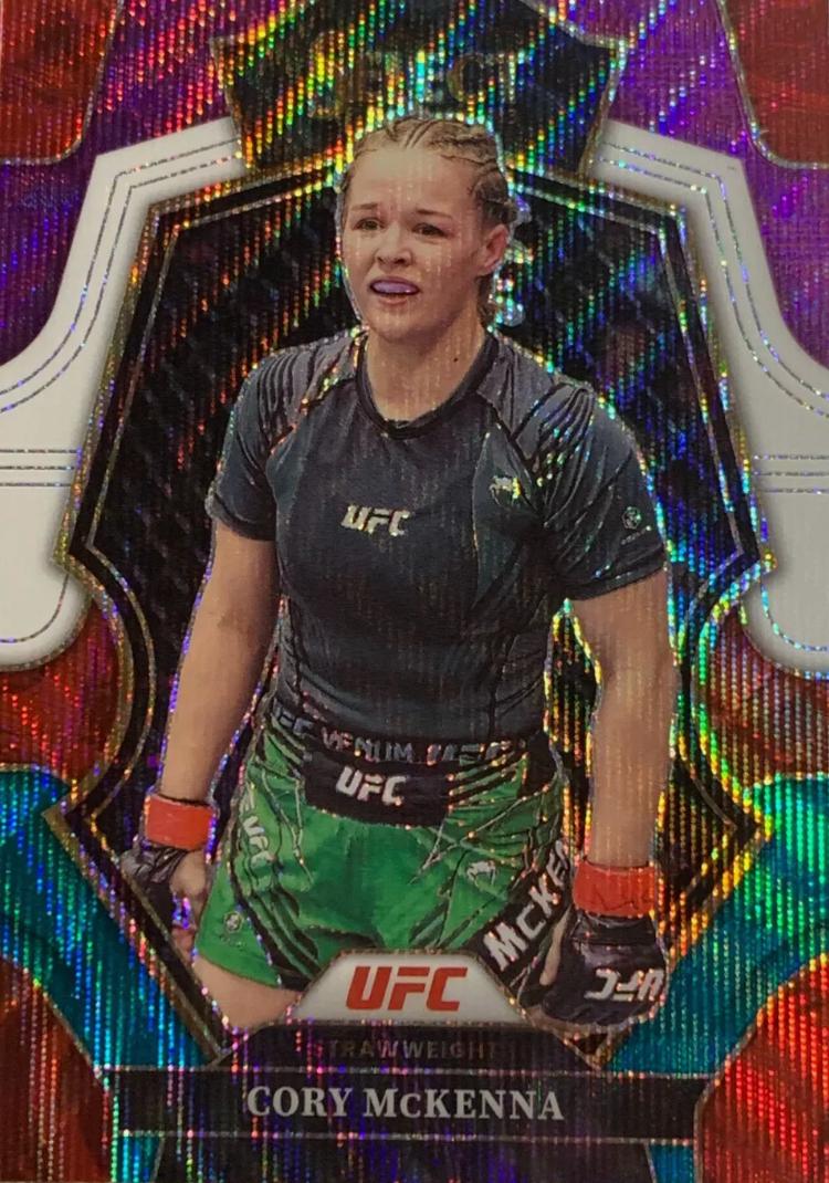Cory McKenna 2023 Panini Select UFC Premier Level #112 Tri Color