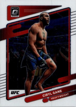 Ciryl Gane 2022 Panini Donruss Optic UFC Base #40 Lucky Envelopes