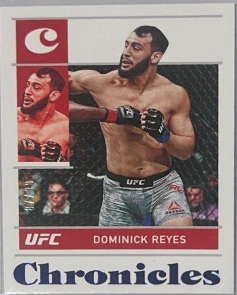 Dominick Reyes 2022 Panini Chronicles UFC Base Chronicles #27 Blue