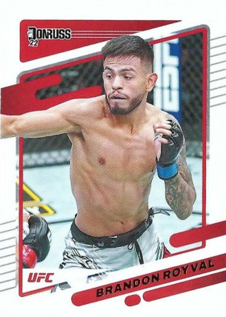 Brandon Royval 2022 Panini Donruss UFC Base #166 Pink
