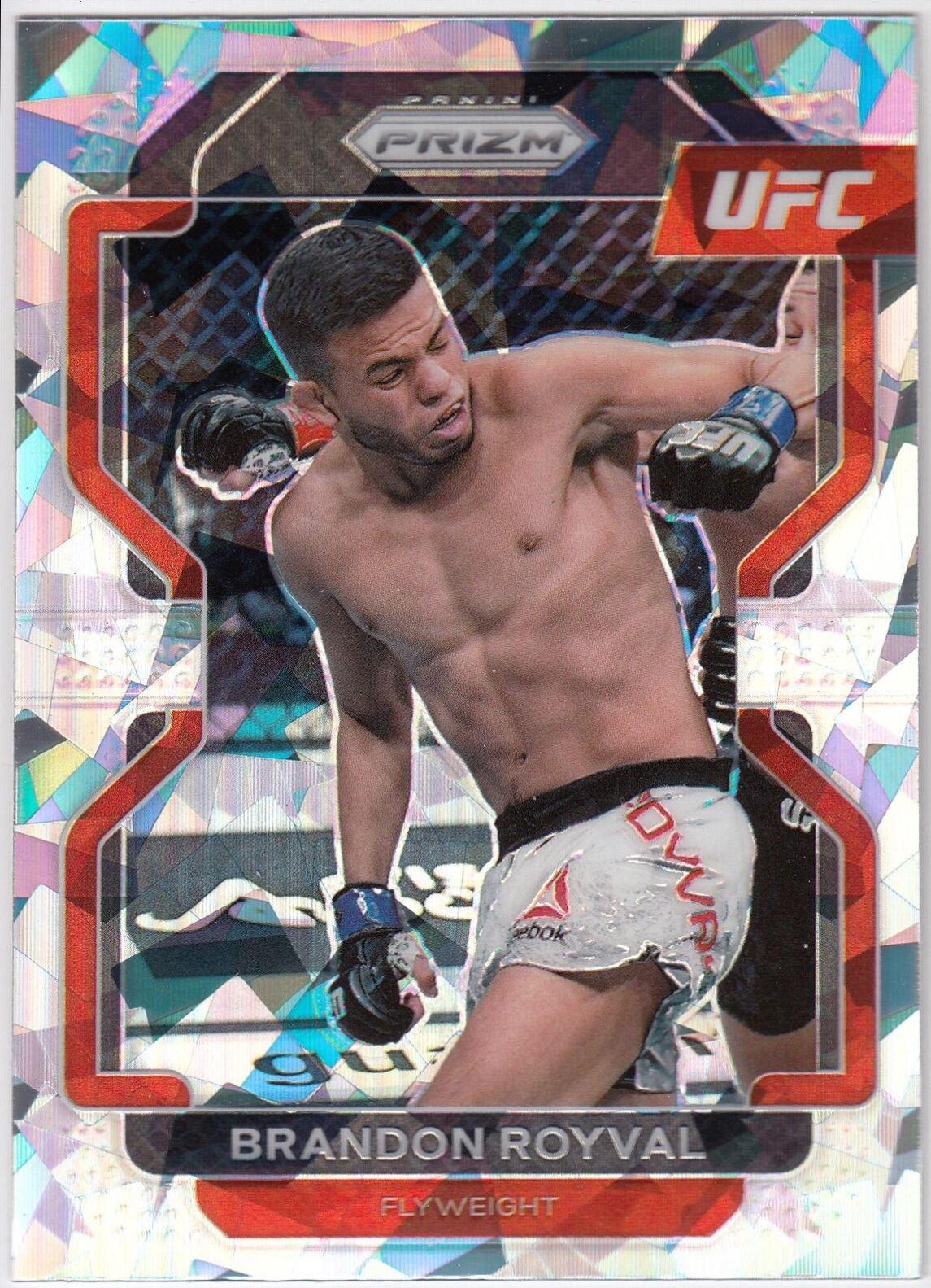 Brandon Royval 2022 Panini Prizm UFC Base #149 Ice