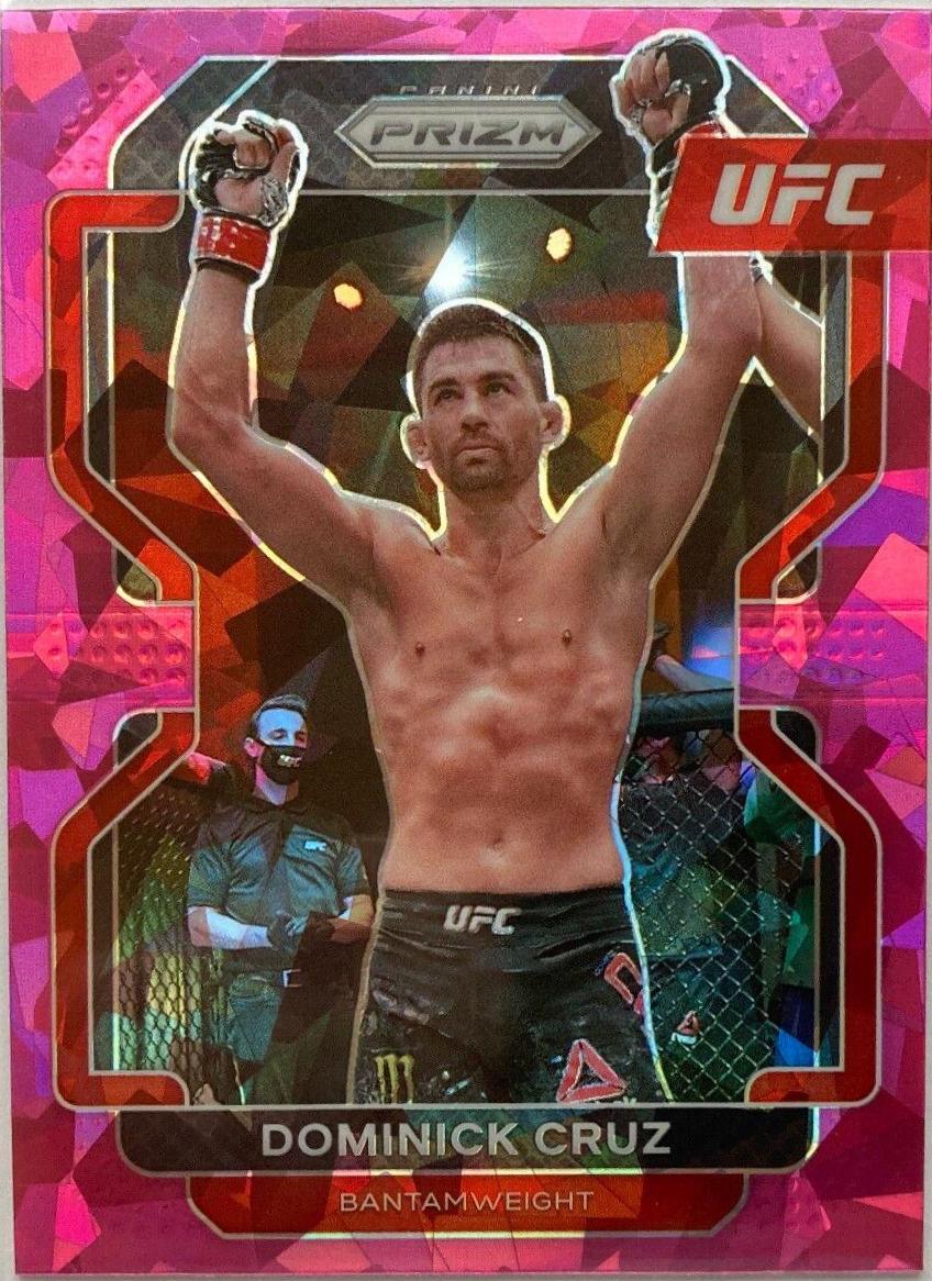Dominick Cruz 2022 Panini Prizm UFC Base #103 Pink Ice