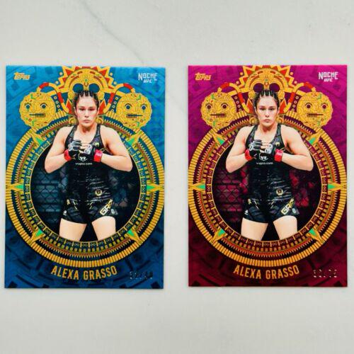 Alexa Grasso 2024 Topps Noche UFC Base #3 Pink