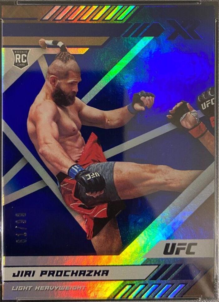 Jiri Prochazka 2021 Panini Chronicles UFC Base XR #186 Blue
