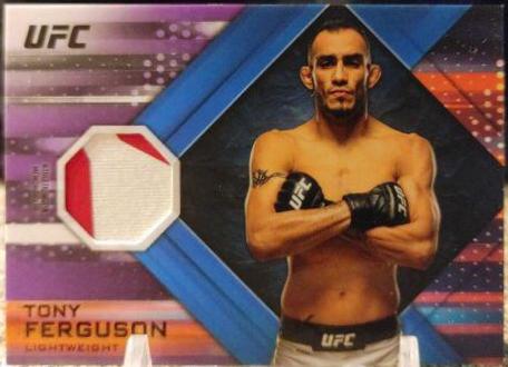 Tony Ferguson 2019 Topps UFC Knockout Knockout Relics #KR-TF Purple