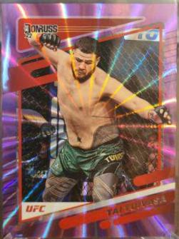 Tai Tuivasa 2022 Panini Donruss UFC Base #200 Laser