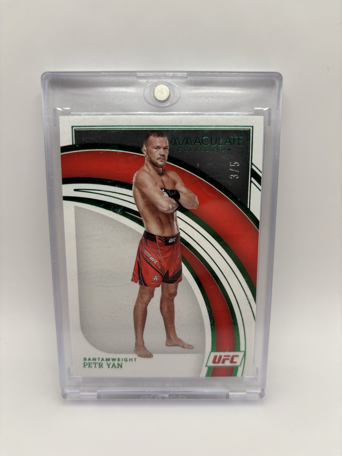 Petr Yan 2022 Panini Immaculate UFC Base #54 Green