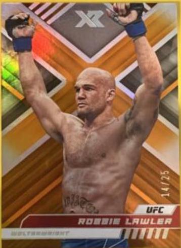 Robbie Lawler 2023 Panini Chronicles UFC Base XR #286 Orange