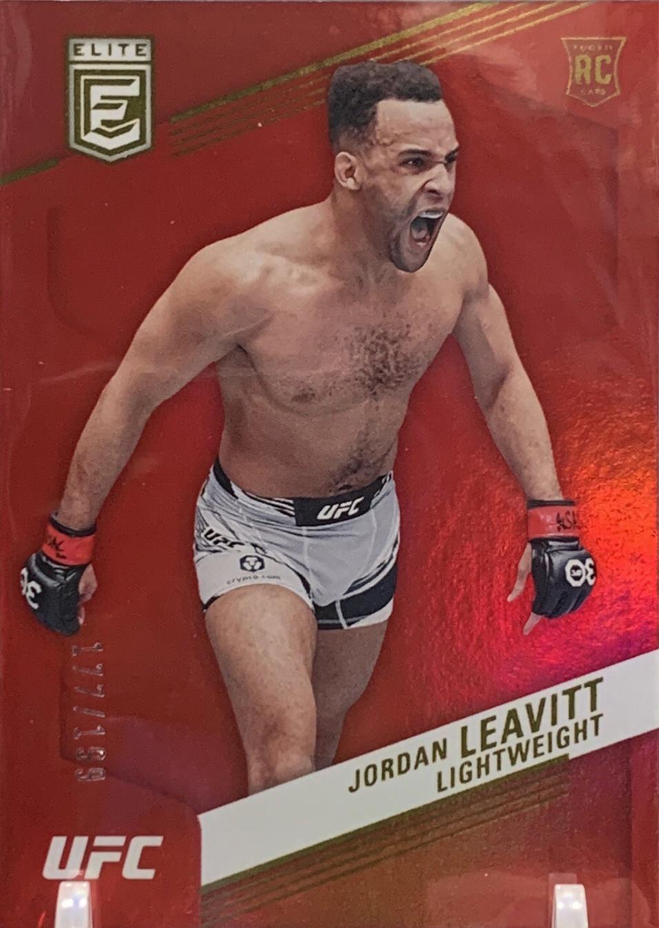 Jordan Leavitt 2023 Panini Chronicles UFC Base Elite #241 Red