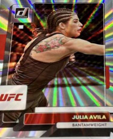Julia Avila 2023 Panini Donruss UFC Base #74 Laser