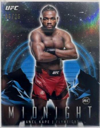 Manel Kape 2024 Topps Midnight UFC Base #14 Midnight