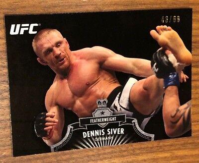 Dennis Siver 2012 Topps UFC Bloodlines Base #49 Black