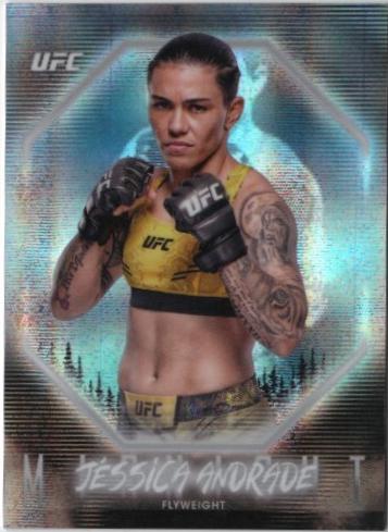 Jessica Andrade 2025 Topps Midnight UFC Base #38 Moon Beam