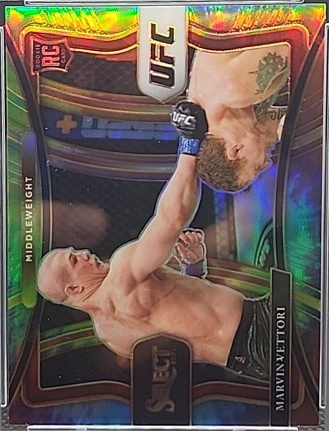 Marvin Vettori 2021 Panini Select UFC Premier Level #168 Tie Dye