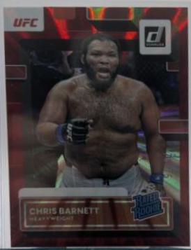 Chris Barnett 2023 Panini Donruss UFC Base #213 Red Laser