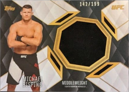 Michael Bisping 2016 Topps UFC Top of the Class Top of the Class Relics #TCR-MB Red