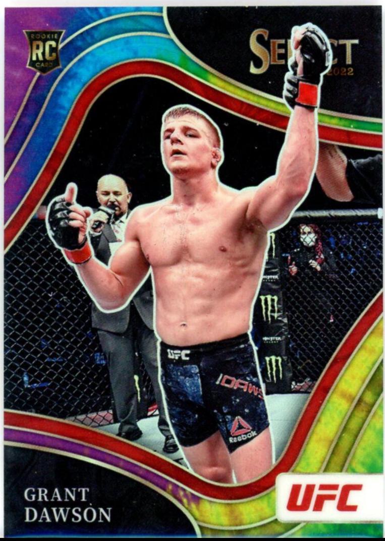 Grant Dawson 2022 Panini Select UFC Mezzanine #318 Black
