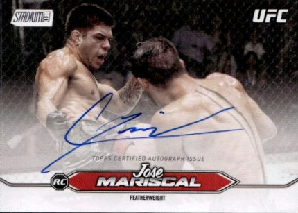 Jose Mariscal 2025 Topps Stadium Club UFC Base Autographs #BCA-CML Rainbow