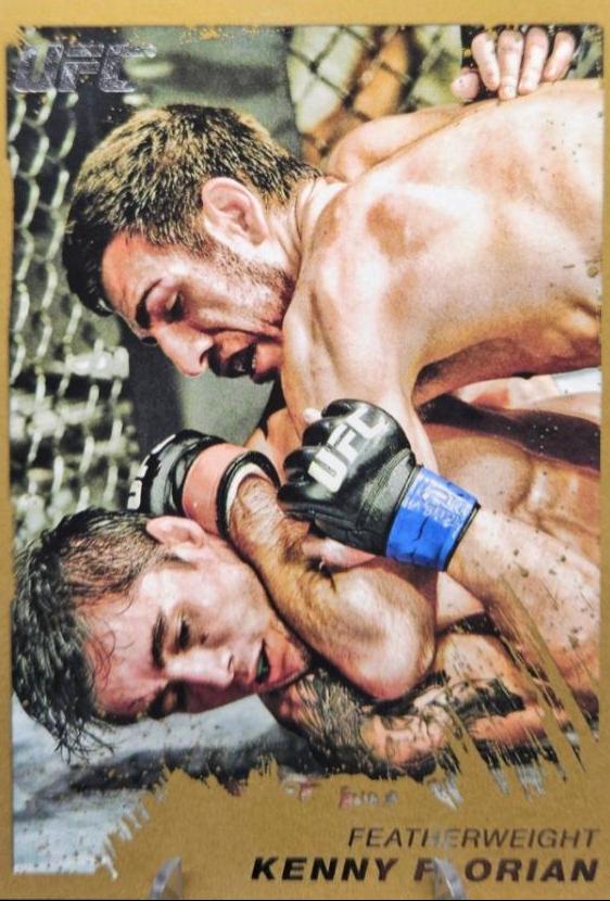 Kenny Florian 2011 Topps UFC Moment of Truth Base #48 Gold