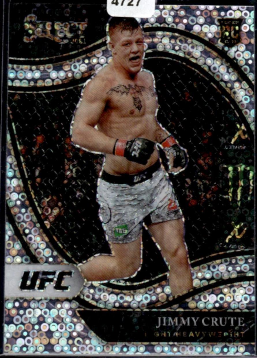 Jimmy Crute 2021 Panini Select UFC Octagonside #251 Disco