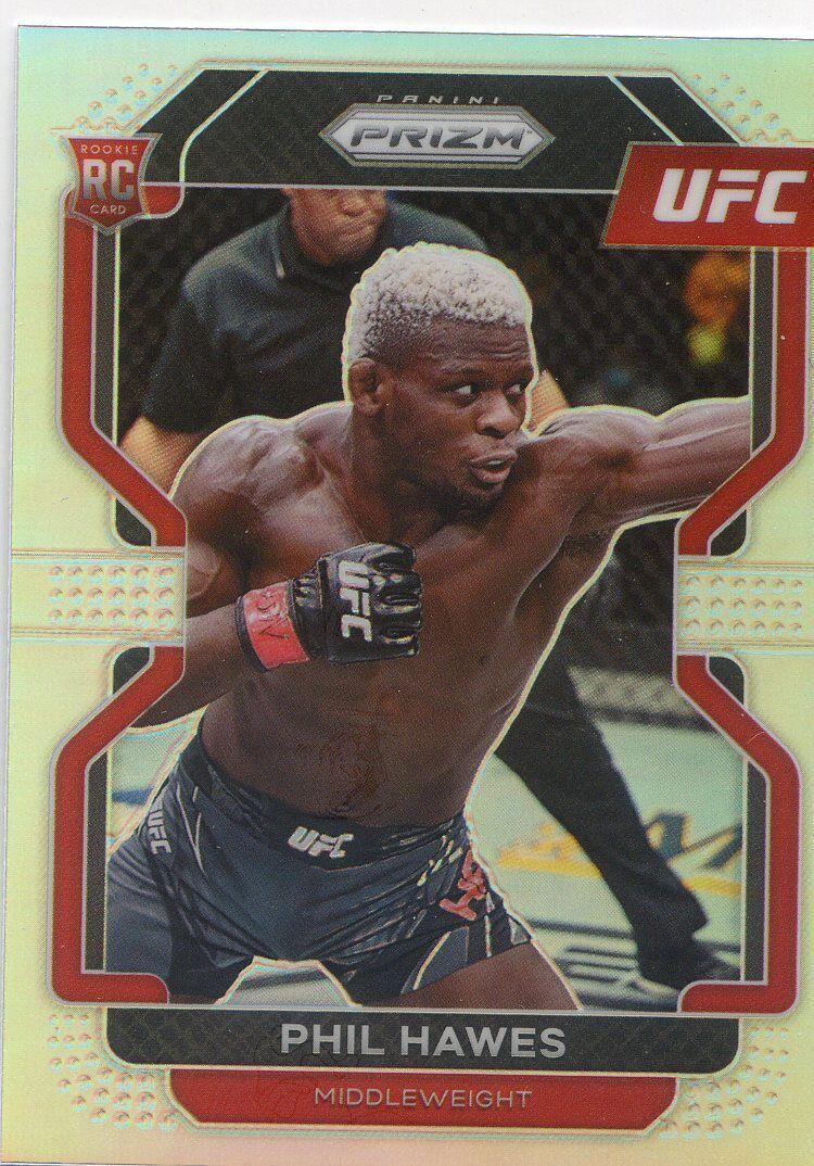Phil Hawes 2022 Panini Prizm UFC Base #190 Silver