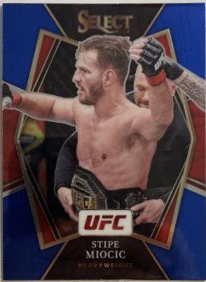 Stipe Miocic 2022 Panini Select UFC Premier Level #181 Blue Prizm