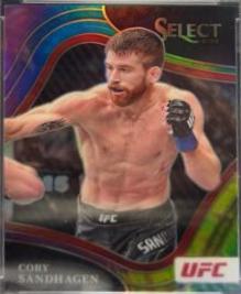 Cory Sandhagen 2022 Panini Select UFC Octagonside #245 Blue