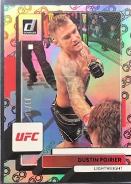 Dustin Poirier 2023 Panini Donruss UFC Base #170 30th Anniversary