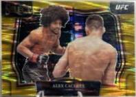 Alex Caceres 2023 Panini Select UFC Octagonside #212 Gold Flash