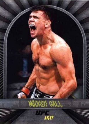 Mickey Gall 2024 Topps UFC NYC Base #15 Red