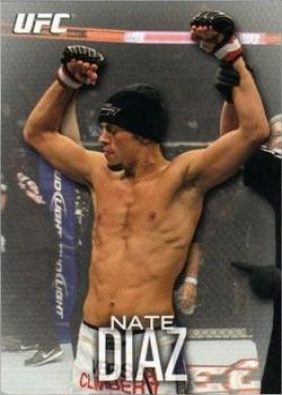 Nate Diaz 2012 Topps UFC Knockout Base #4 Red