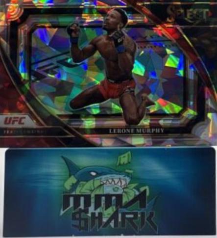 Lerone Murphy 2023 Panini Select UFC Mezzanine #356 Cracked Ice