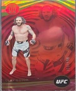 Clay Guida 2023 Panini Chronicles UFC Base Illusions #277 Red