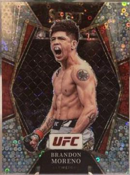 Brandon Moreno 2022 Panini Select UFC Premier Level #191 Disco