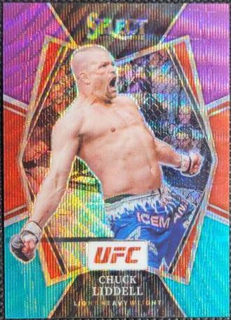 Chuck Liddell 2022 Panini Select UFC Premier Level #128 Tri Color