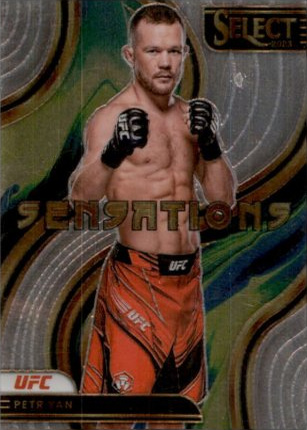Petr Yan 2023 Panini Select UFC Sensations #25 Black
