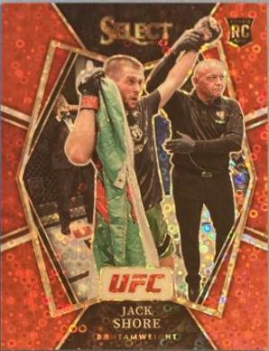 Jack Shore 2022 Panini Select UFC Premier Level #187 Red Disco