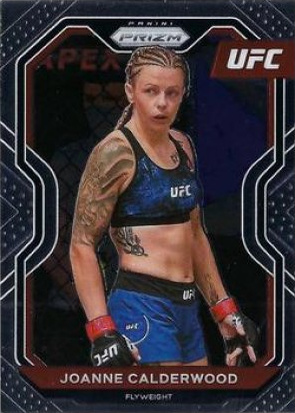 Joanne Wood 2021 Panini Prizm UFC Base #94 Octagon
